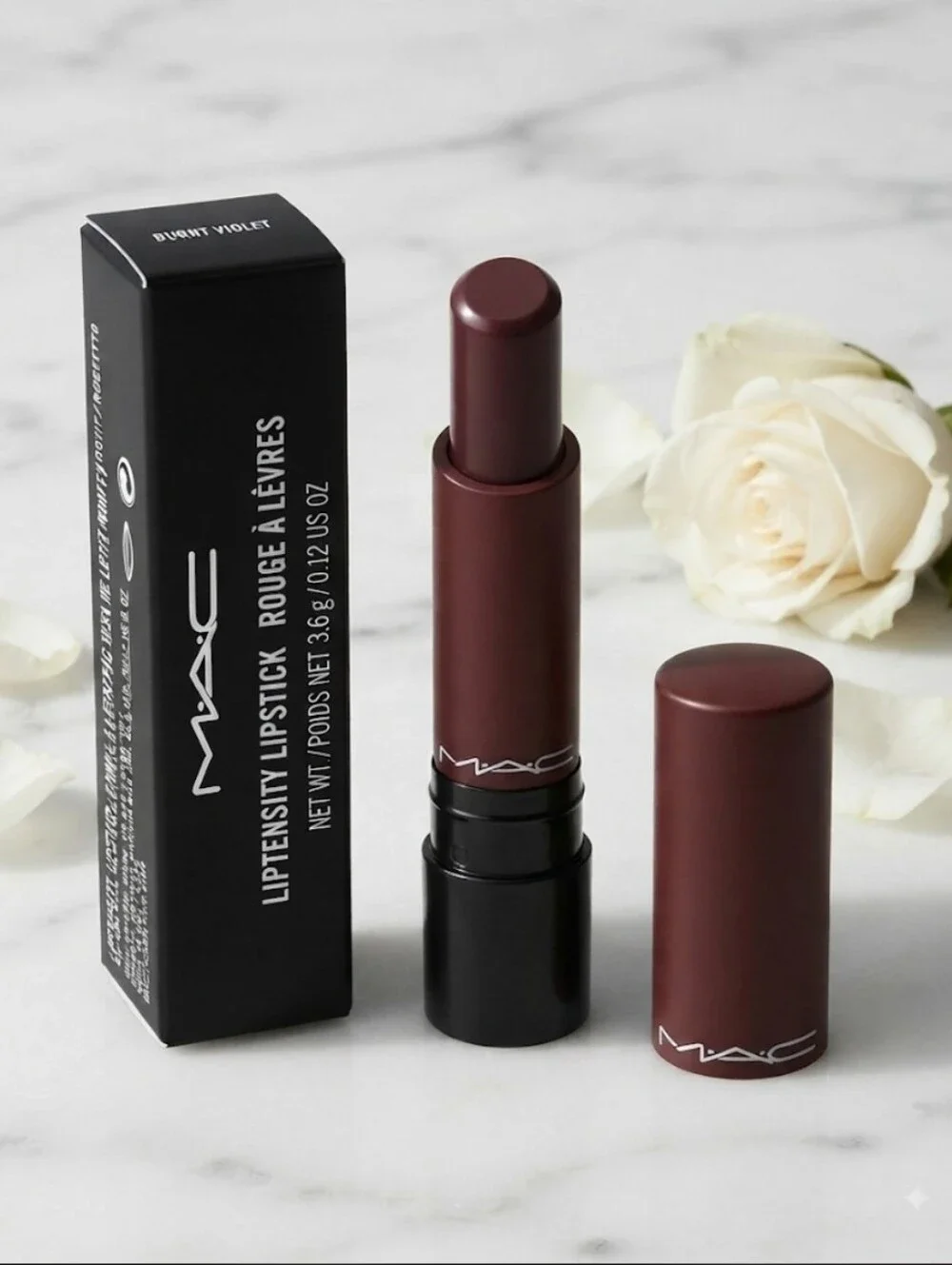 MAC Liptensity Lipstick Burnt Violet ☆RARE☆